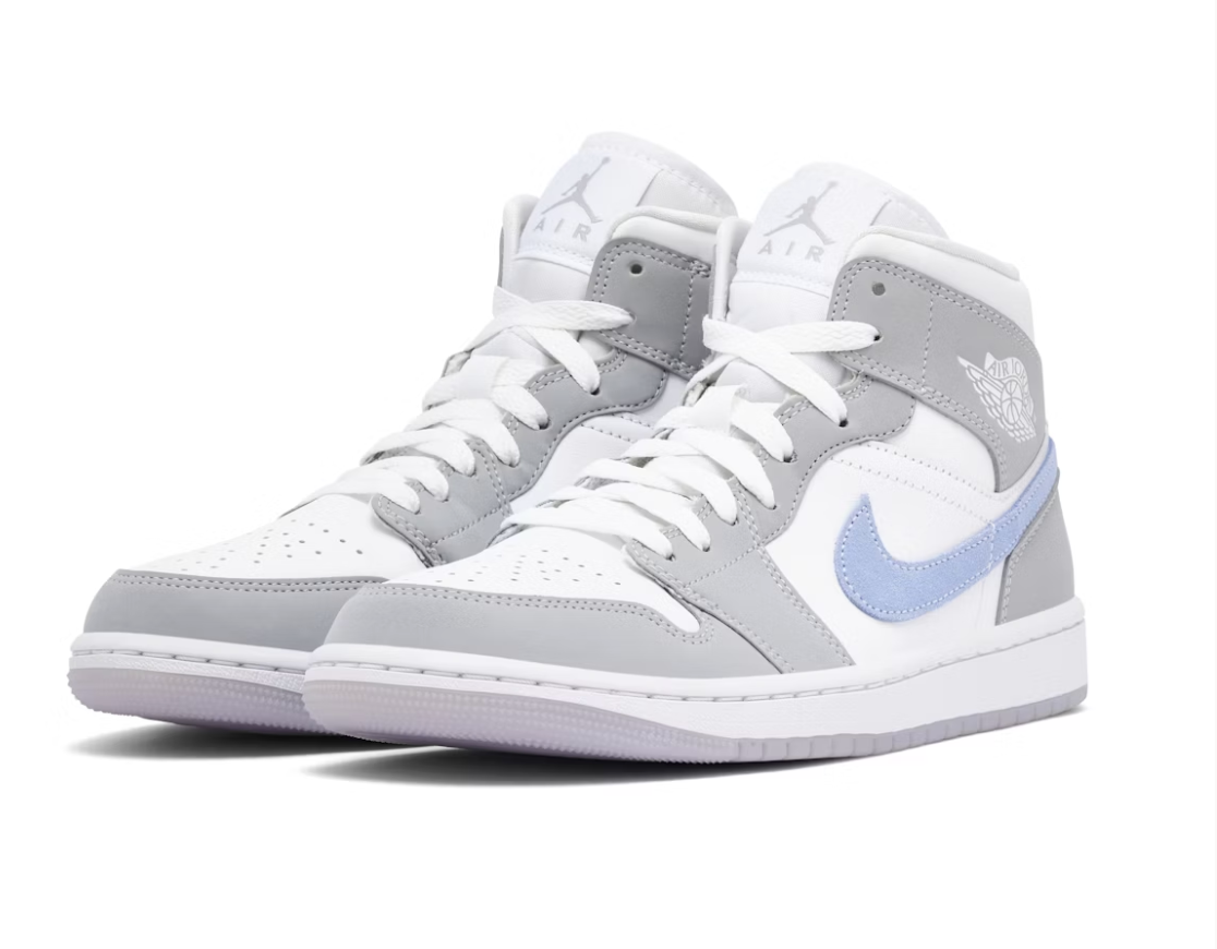 Jordan 1 Mid Wolf Grey (W)