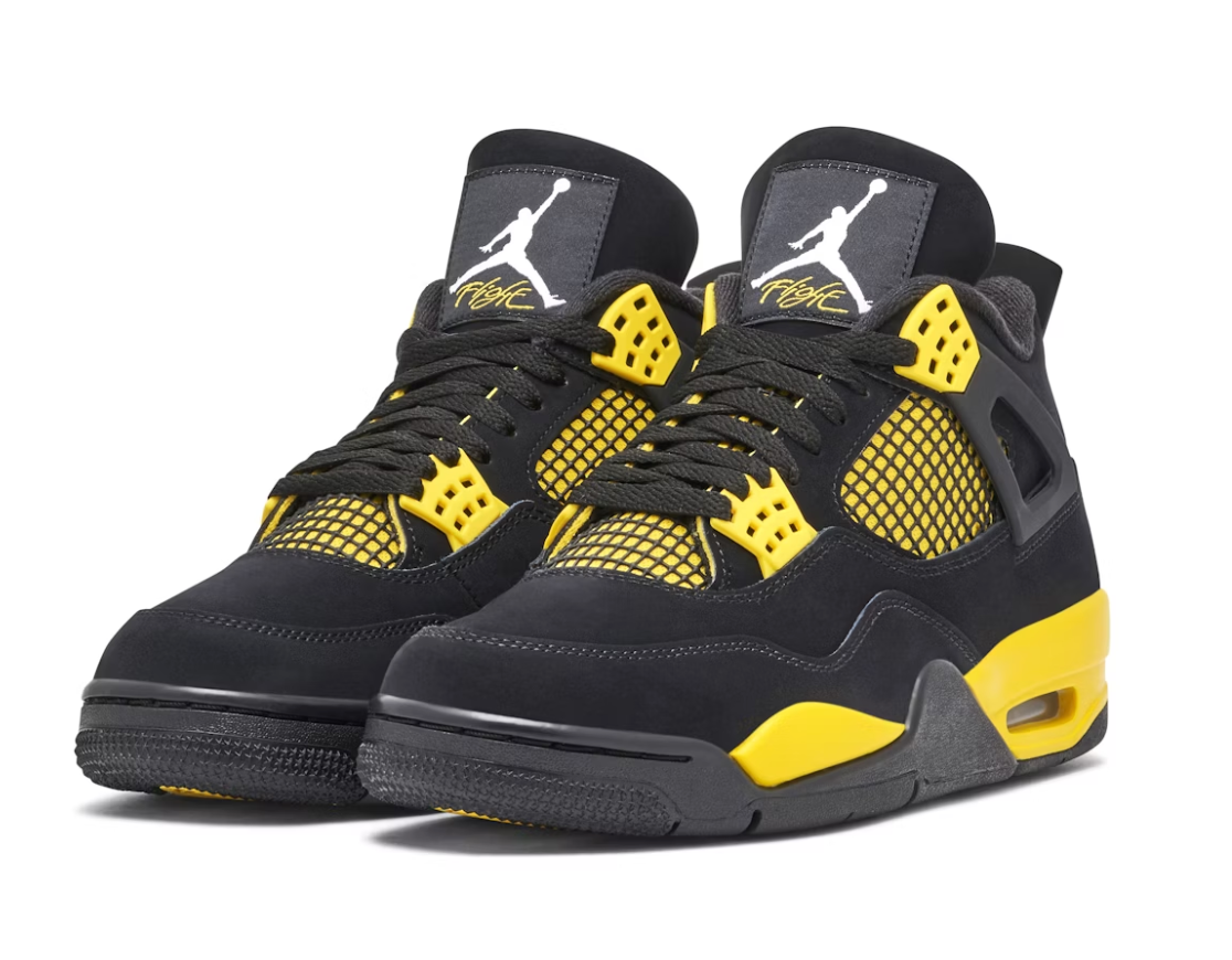 Jordan 4 Yellow Thunder