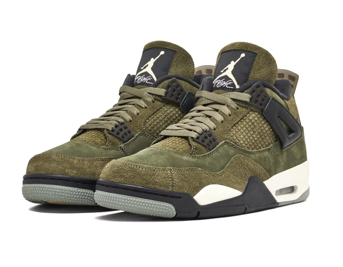 Jordan 4 Craft Olive