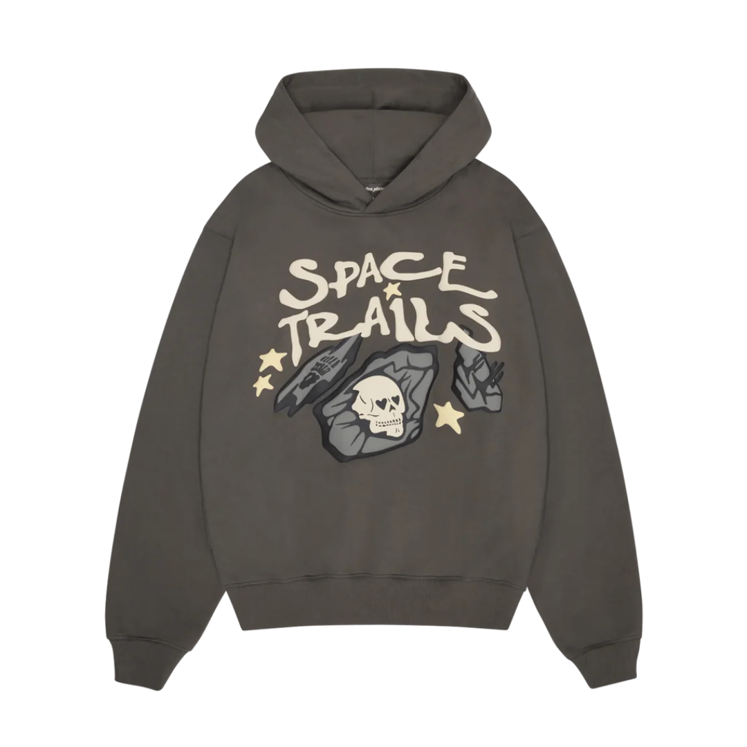 Broken Planet Space Trails Hoodie Beluga Grey